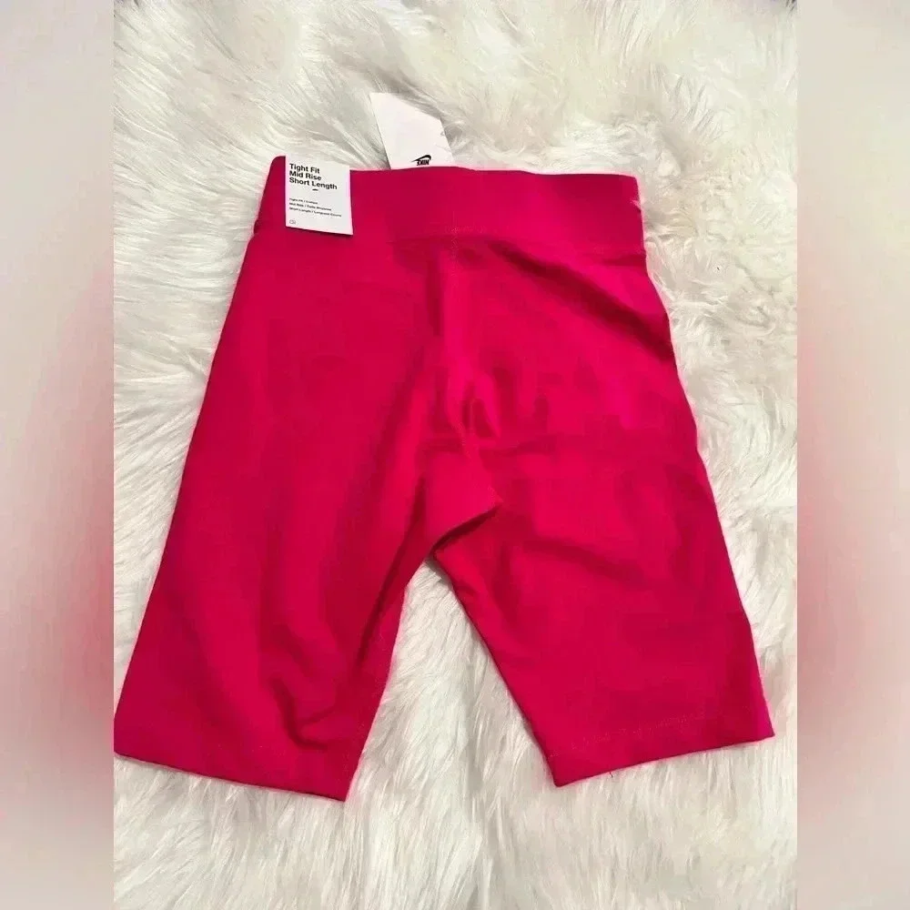 Nike NWT hot pink biker shorts sz XS
